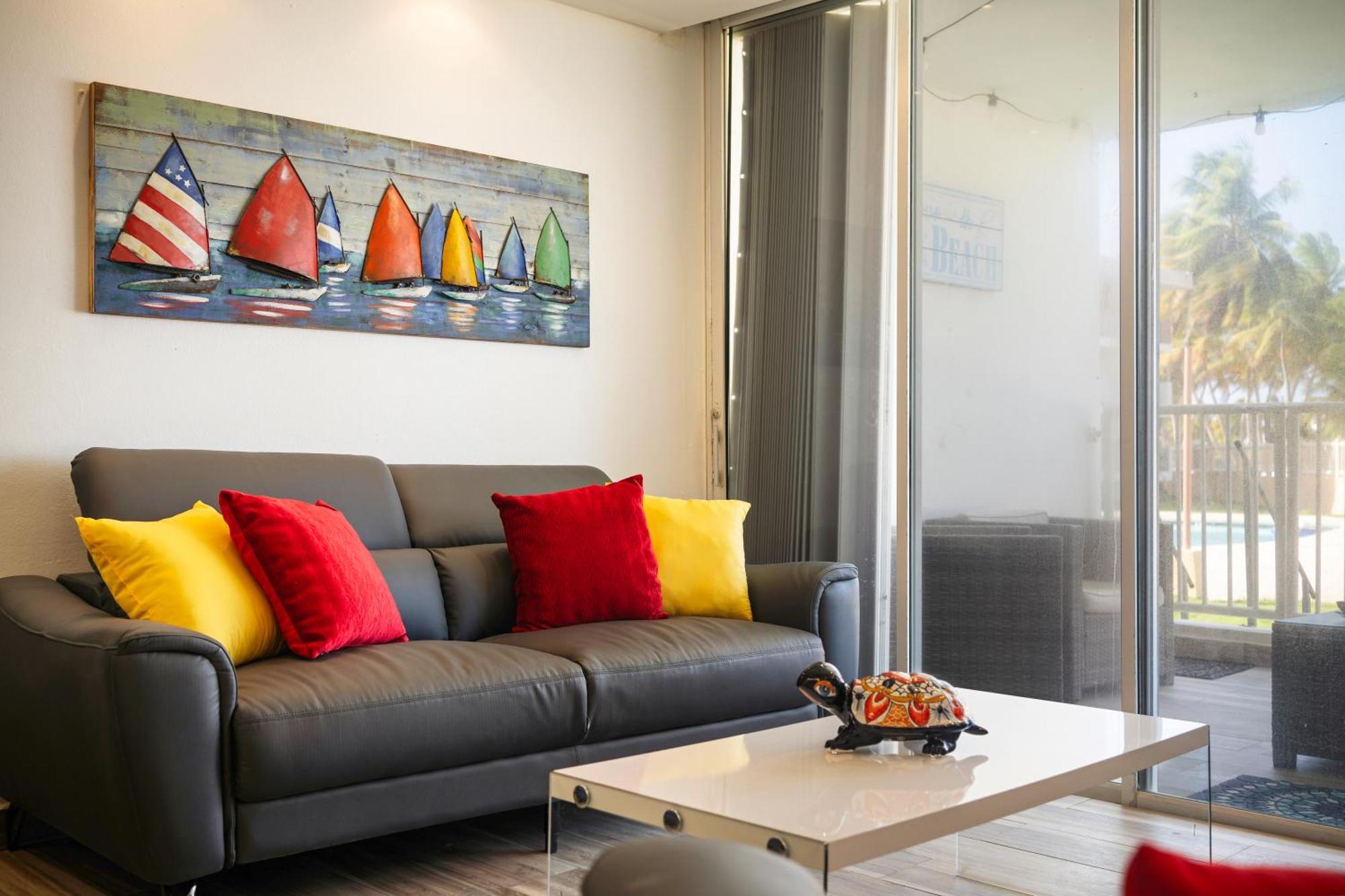 Ocean Blue Beach Apt Luquillo Exterior foto